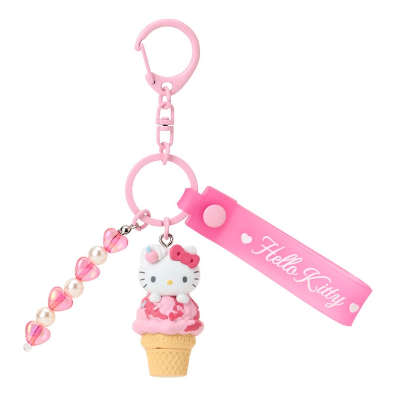 現貨｜Sanrio Hello Kitty 日版 夢幻雪糕店系列 立體 鎖匙扣 (01628-4)