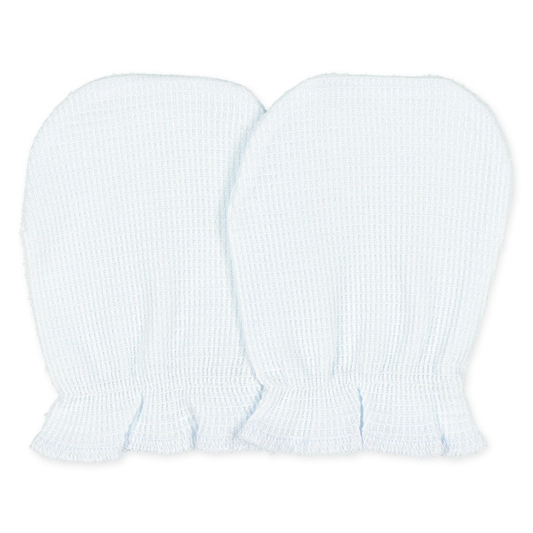 🇯🇵預訂 日本直送🇯🇵兩色日本製新生兒星月滿印純棉手套兩件套