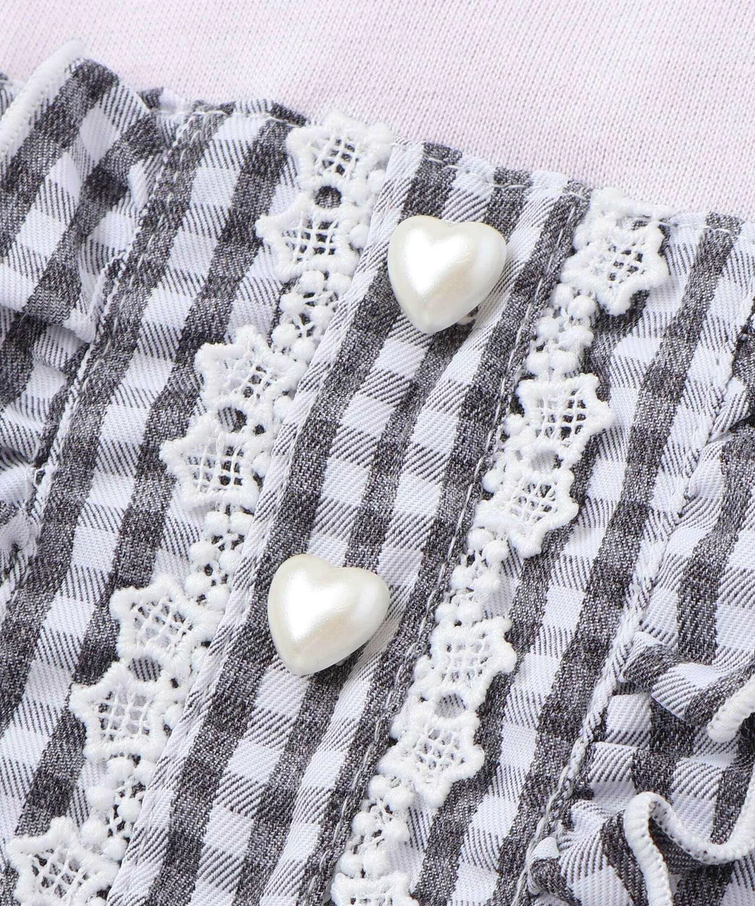 🆕【⭐訂購⭐】日本直送🇯🇵 🌀#Sanrio 星形蕾絲 心型紐扣 鎖邊裙擺 刺繡連身裙［3款選］🌀 [ELIA-0128] [261019]