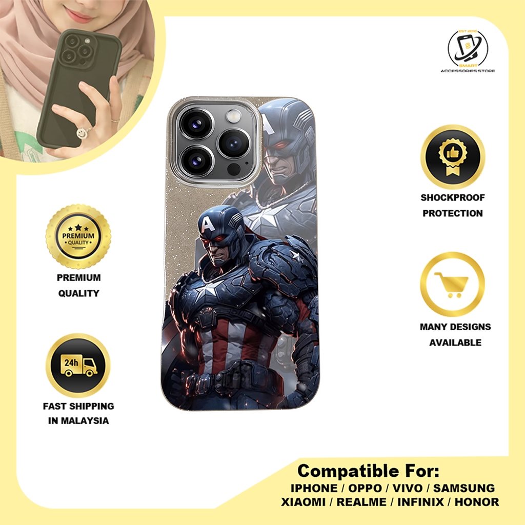 BLING CASE PHONE FOR IPHONE - DESIGN CAPTAIN A