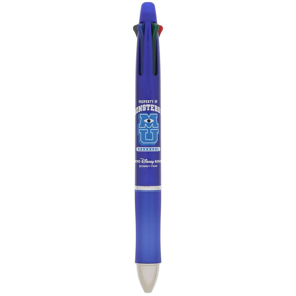 現貨｜【日本 Disney Store 限定】Monsters U 怪獸大學 Dr.Grip 4+1 日本製 多功能 5用筆 0.7mm 4色原子筆 + 0.5mm 鉛芯筆 070349
