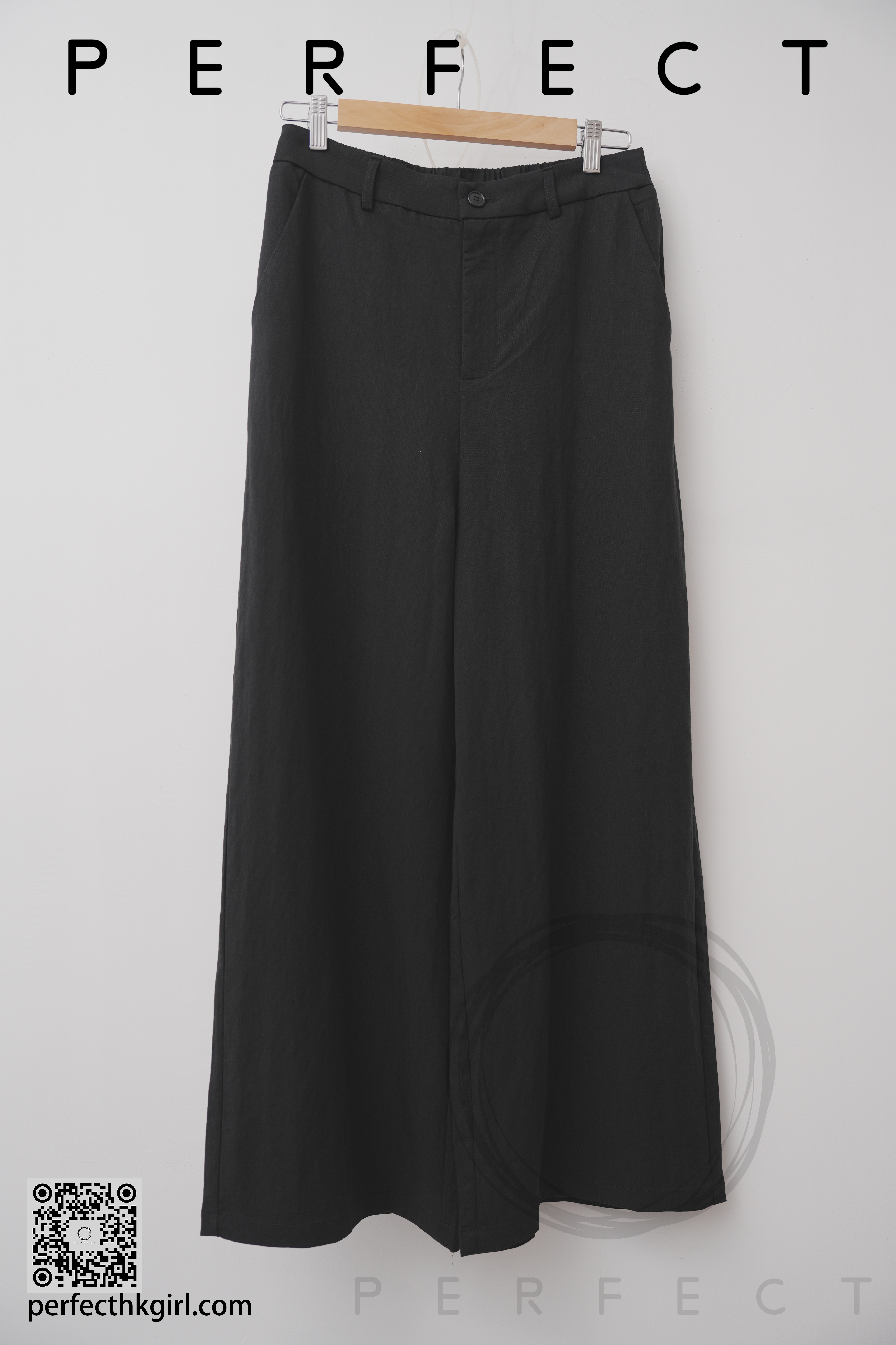 P0033_蓋布氣質西褲（顯瘦黑色）