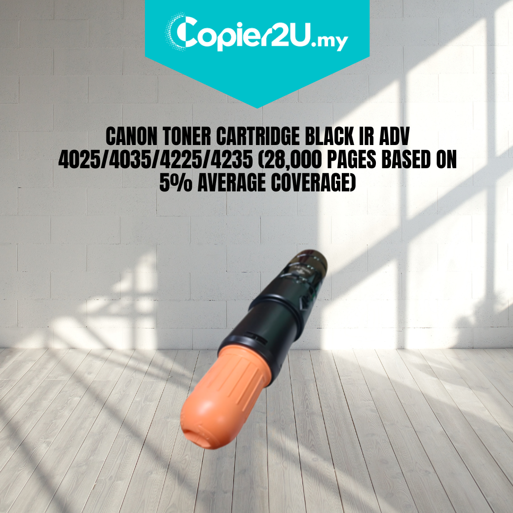 CANON TONER CARTRIDGE BLACK IR ADV 4025/4035/4225/4235 (28,000 PAGES BASED ON 5% AVERAGE COVERAGE)