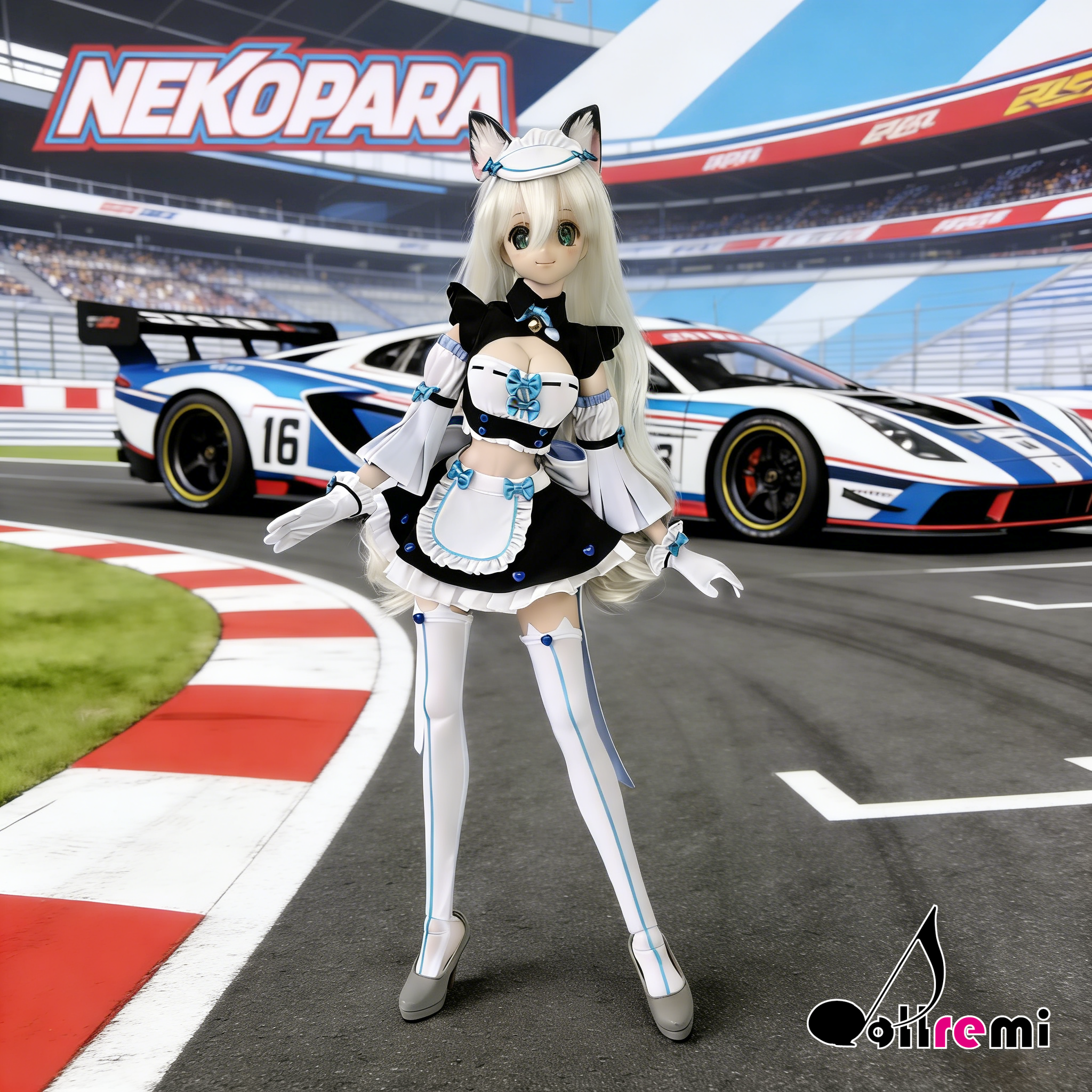 【dollremi】(DD0713) COS NEKOPARA Vol.1 Soleil opened! Vanilla Racing Girl Ver. 香草 賽車女郎 ver.