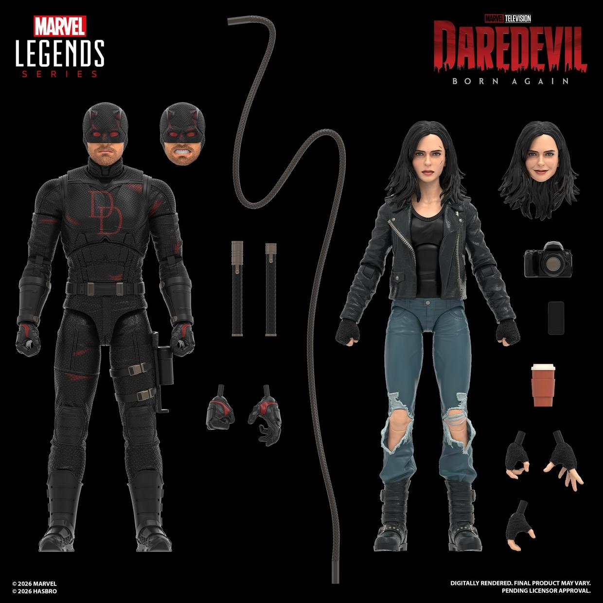 預訂商品 Marvel Legends Daredevil & Jessica Jones 