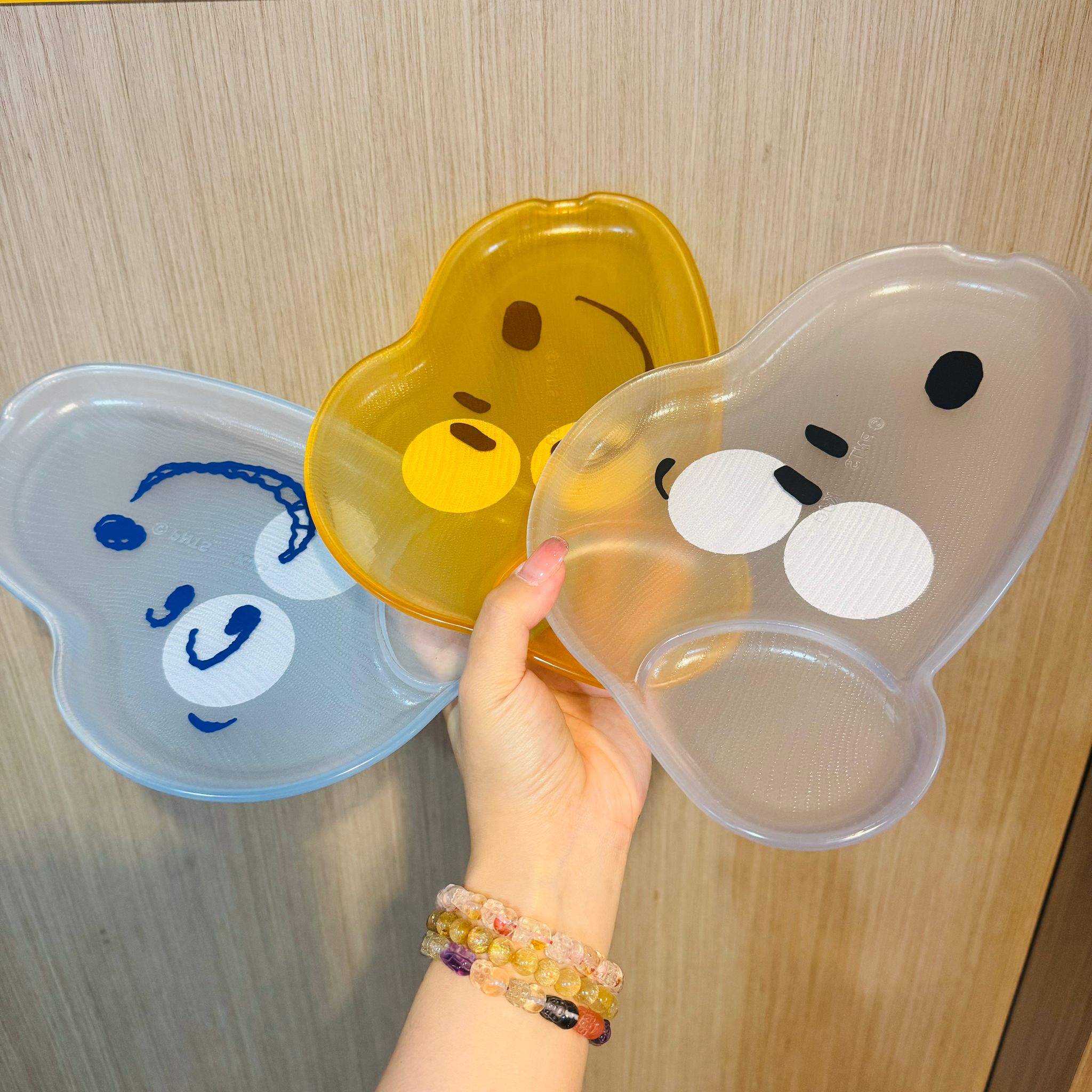 日本製 Snoopy 透明造型碟