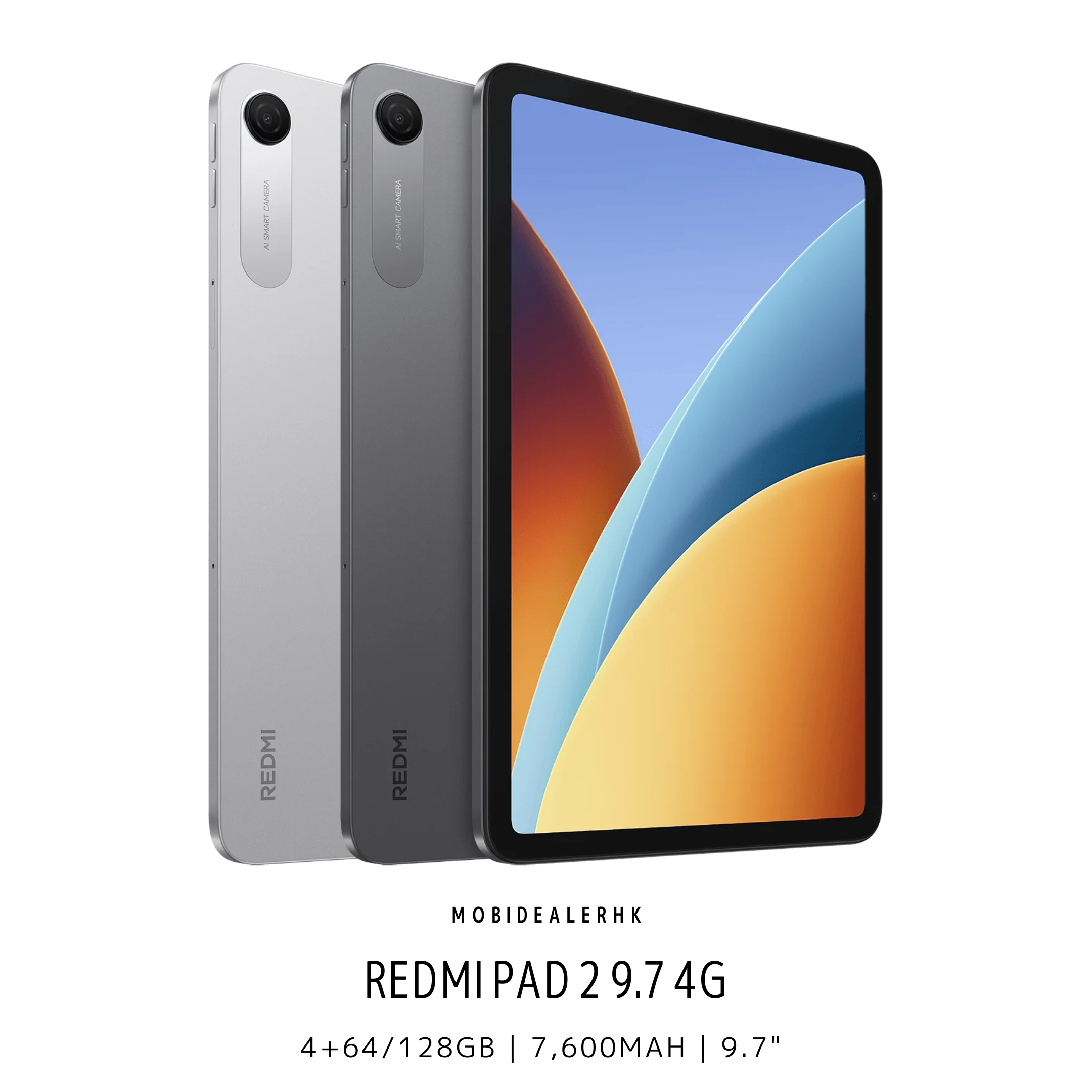 Redmi Pad 2 9.7 | 紅米 Pad 2 9.7 | 4G | 平板電腦 | 4+64/128Gb | 7,600mAh | 9.7"