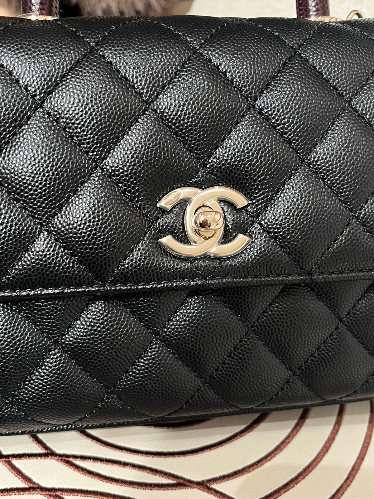 全新 Chanel coco handle small  100%Authentic,全新貨品 ✅ 2024收據✅晶片✅dust bag✅box