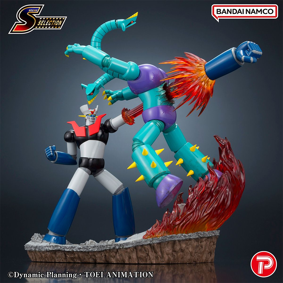 (預訂訂金 $100) (總價 $326) (魂限) Plex Scene Selection 03 Mazinger Z Rocket Punch! 鐵甲萬能俠 -鐵甲飛拳- (行版)