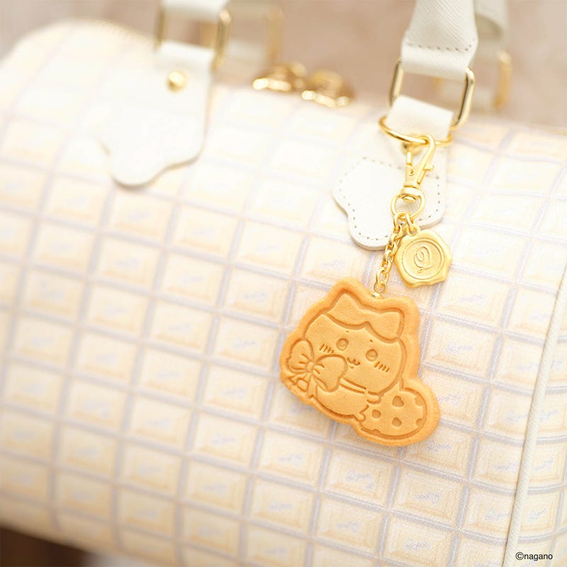 《Pre-Order》Cookie Necklace / Bag Charm 曲奇造型項鍊 / 掛飾｜Chiikawa 吉伊卡哇 X Q-pot. (26CKW27-P)