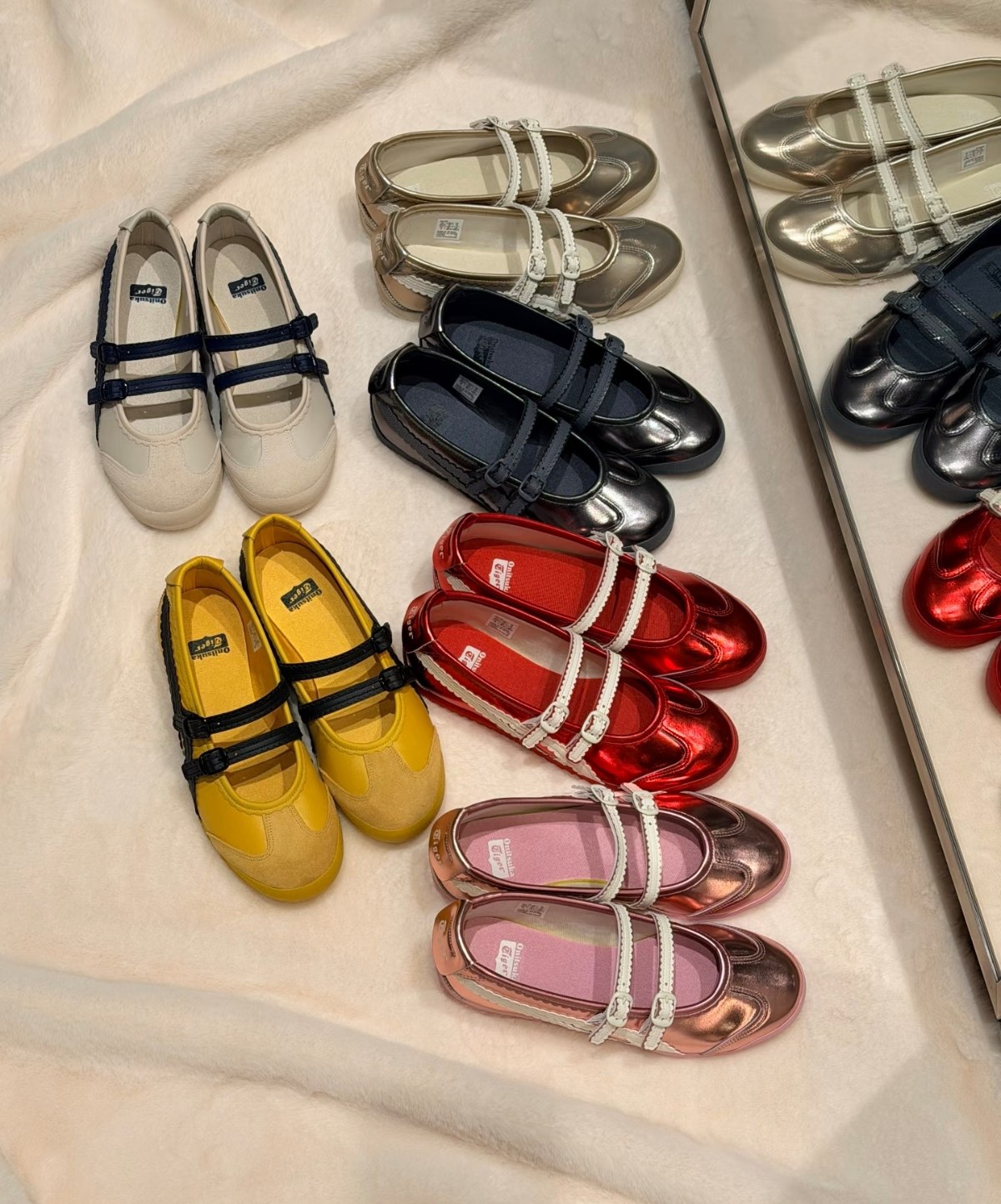 新颜色🇯🇵Onitsuka Tiger 鬼冢虎  “MEXICO 66 TGRS 玛丽珍芭蕾鞋” 