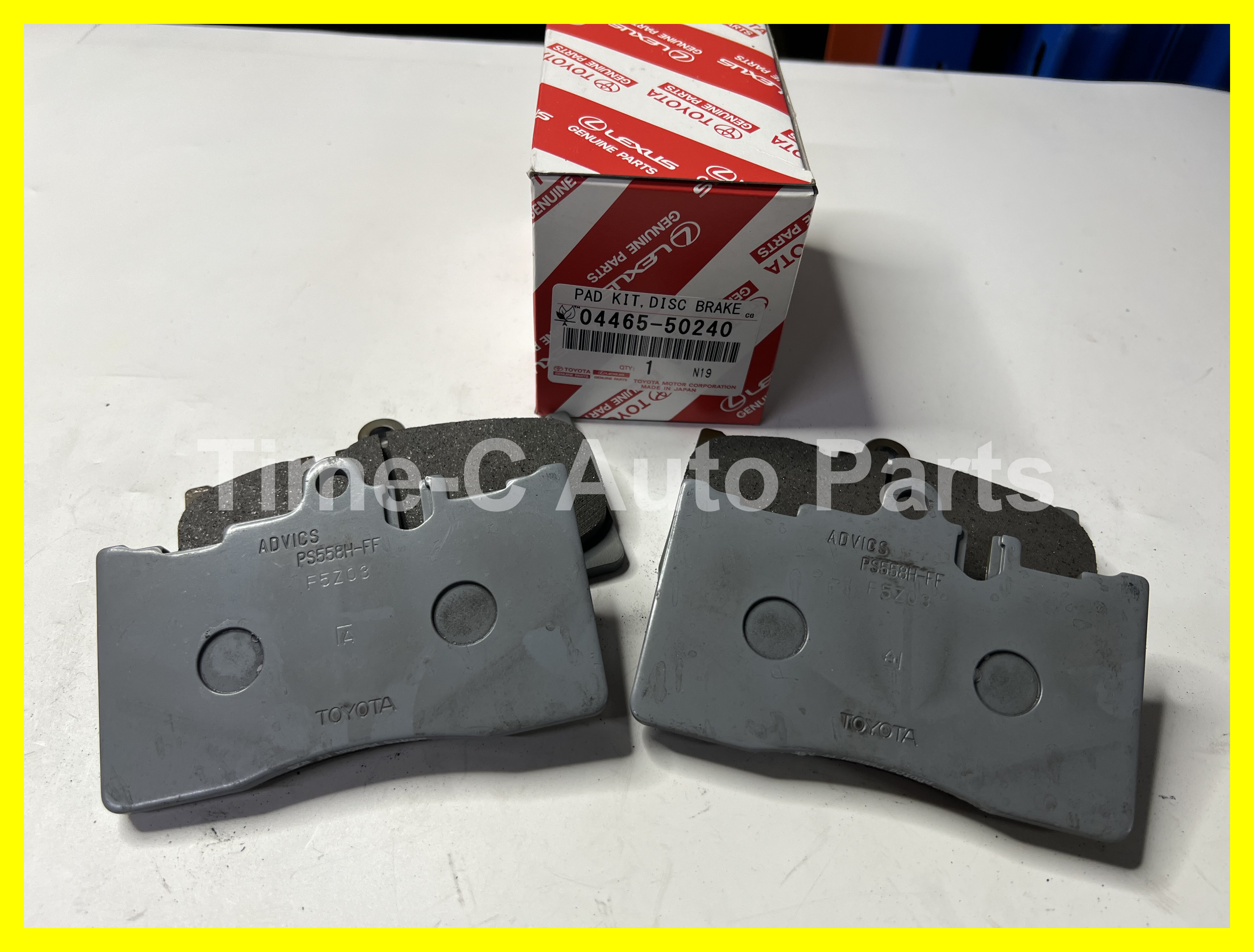頭煞車皮 04465-50240 - Toyota Lexus GS Series