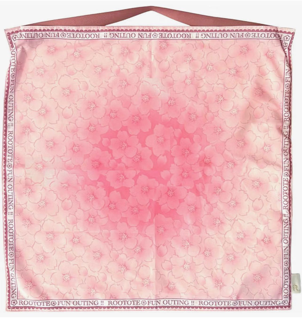 【ROOTOTE】TABLO 50超輕量絲巾袋系列-花花（5色可選）