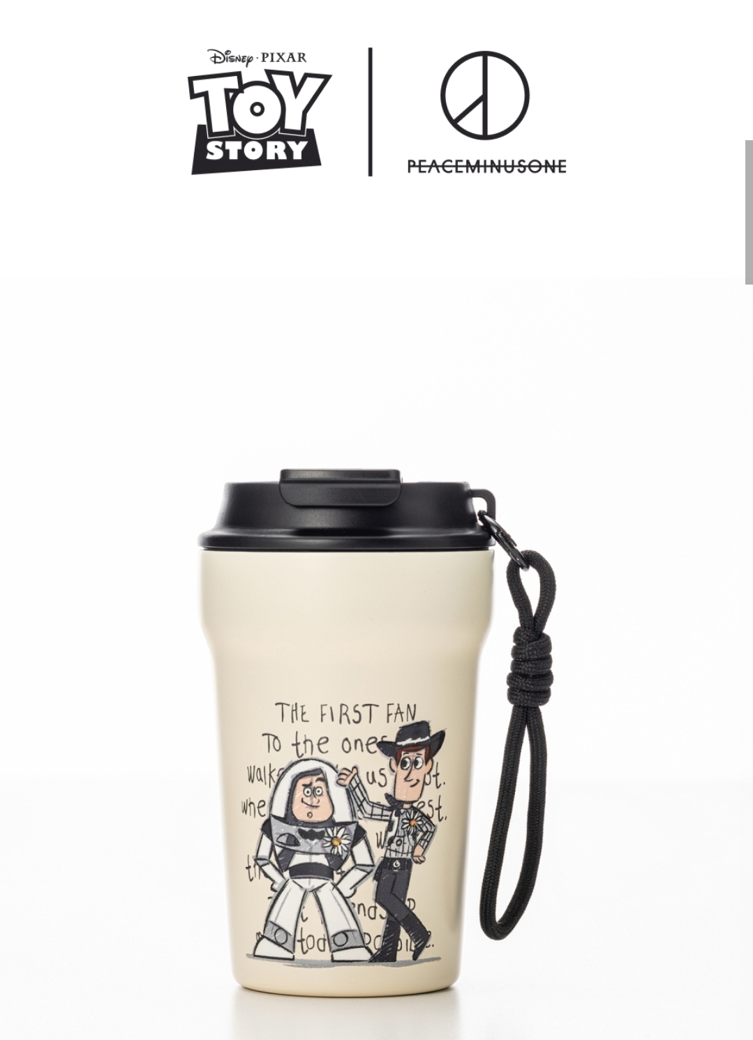 The First Fan | Toy Story × Peaceminusone | Tumbler 360ml