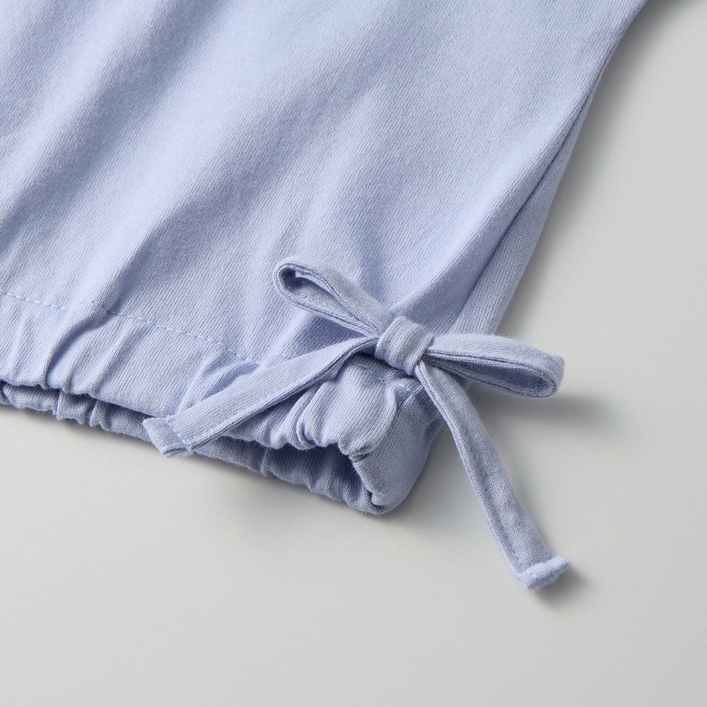 🆕【⭐訂購⭐】🌀 🇯🇵 日本直送 GITA 褶邊緞帶下擺Tee+短裙褲 套裝［2款選］🌀 [ELDA-0096][260510]