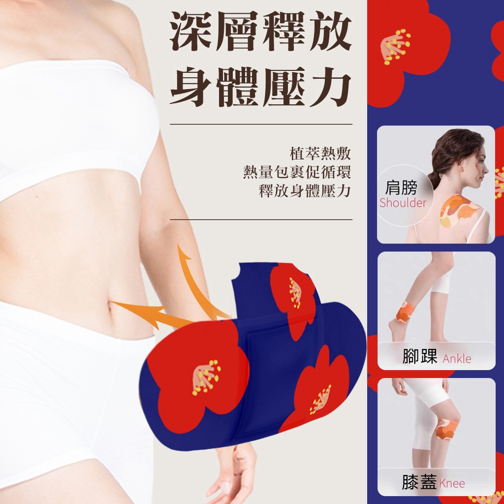 ＜限時預購＞ 溫美活後頸適敷樂精油貼片(1盒5組) TW261019S03 《23/10截單，預計11月下旬到港》