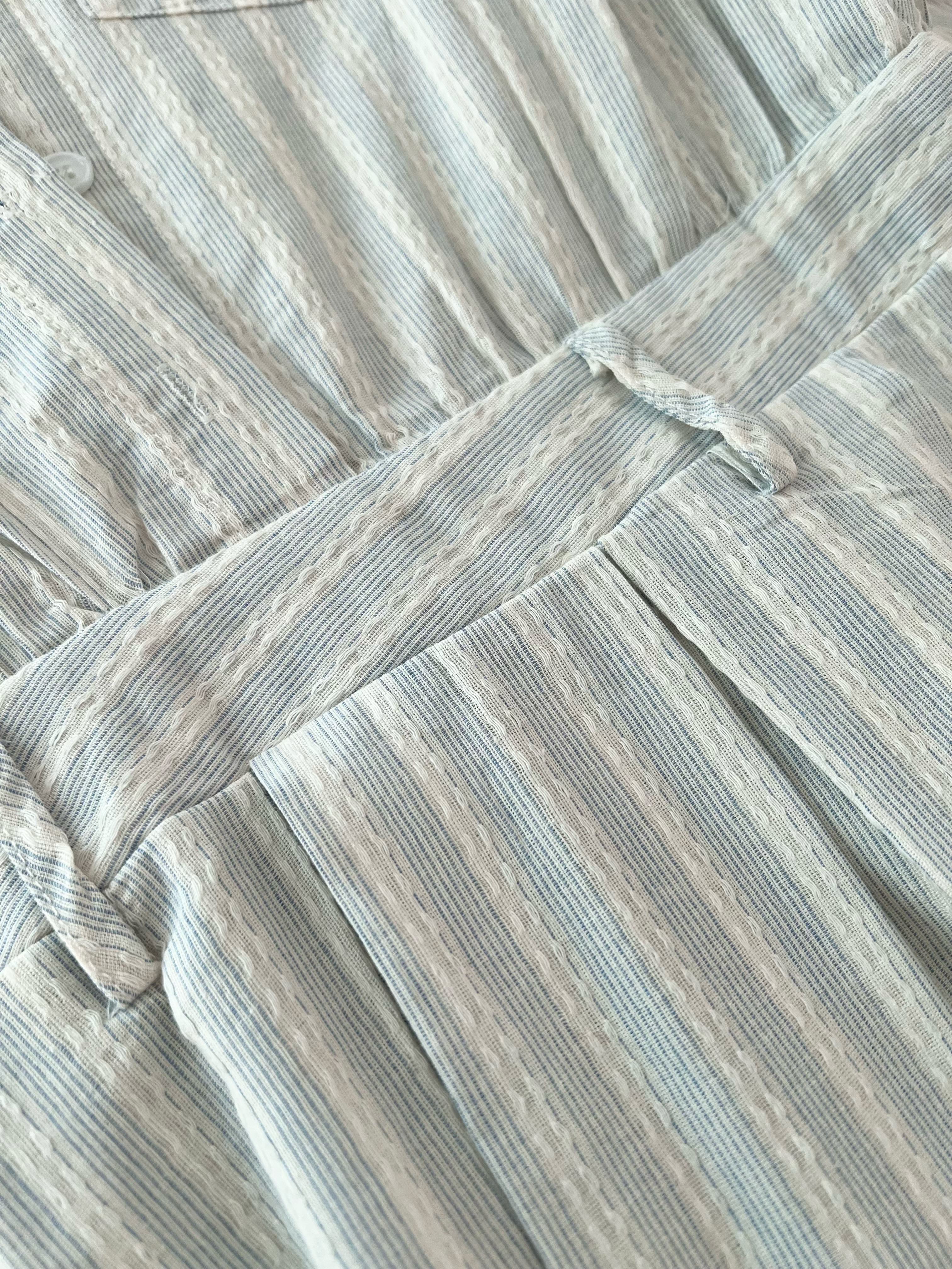 條紋恤衫連身裙(KR)