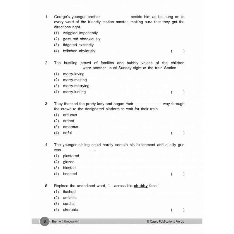 Zoom in Vocabulary for Creative Writing 6 (2nd Edition)