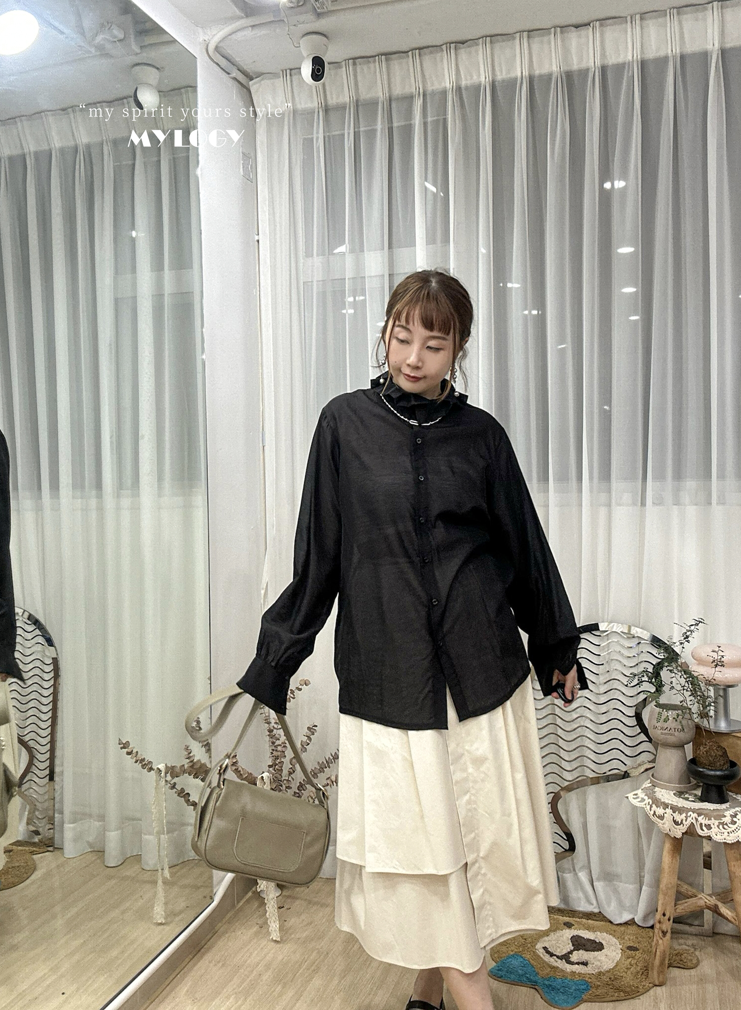 別出心裁～層次設計感A字裙 SD0002