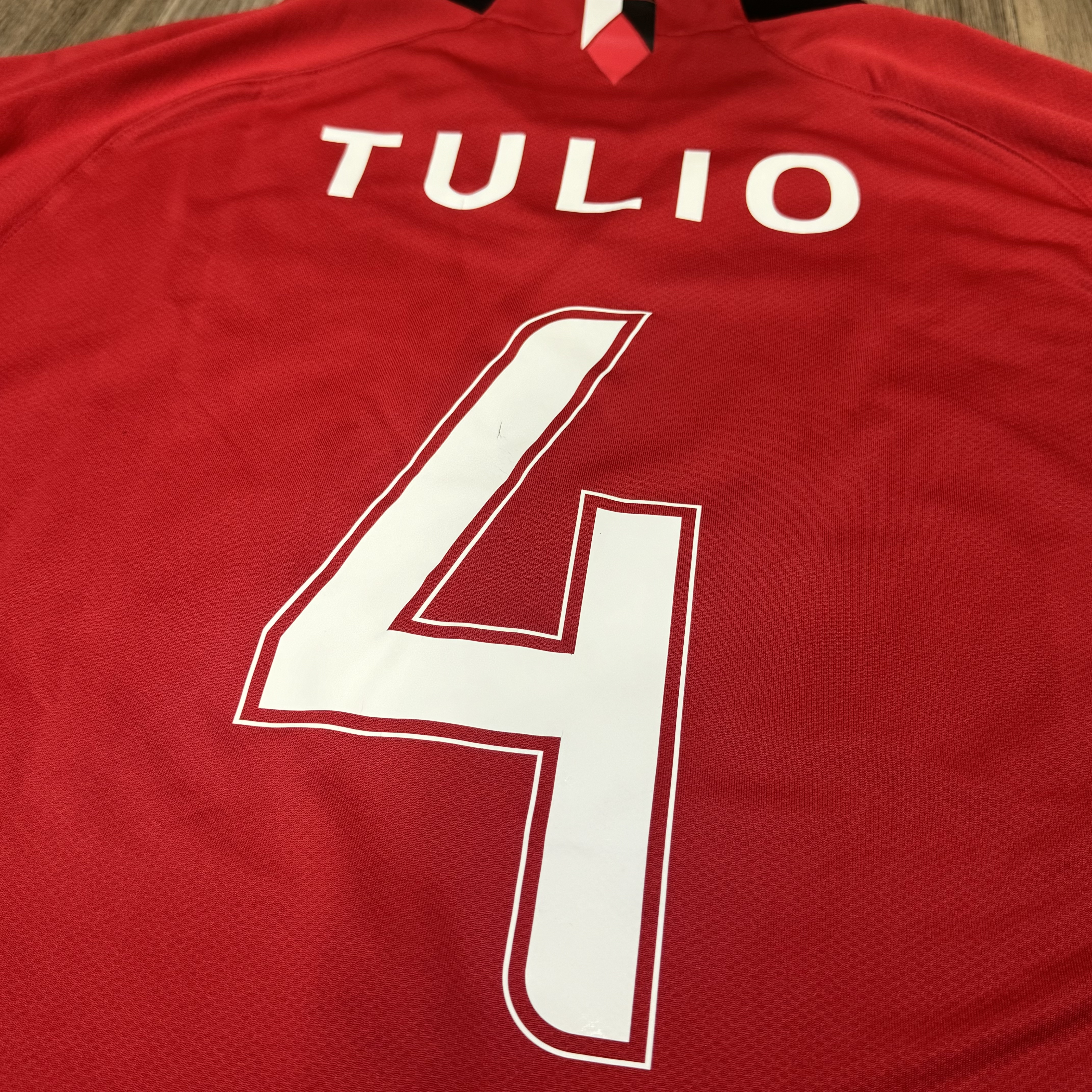 Urawa Reds 2008 ACL home shirt #4 Tulio 