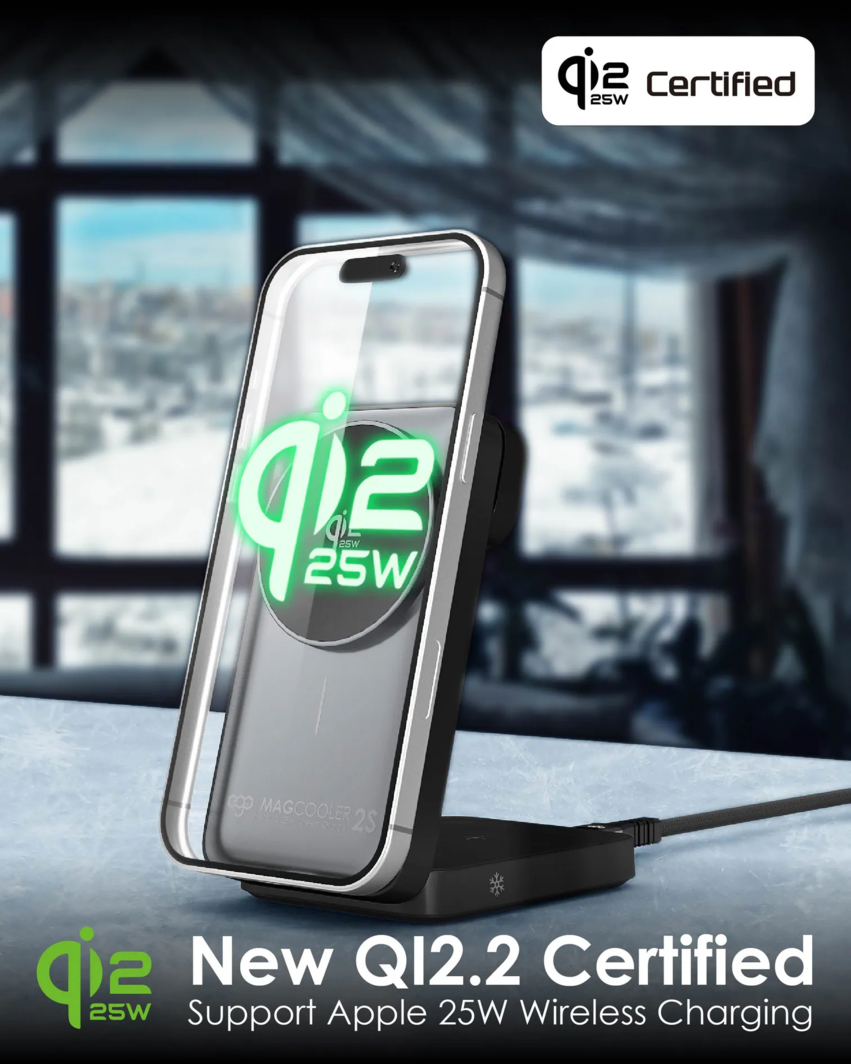 EGO MAGCOOLER 2S@ 3IN1 半導體制冷無線充電器