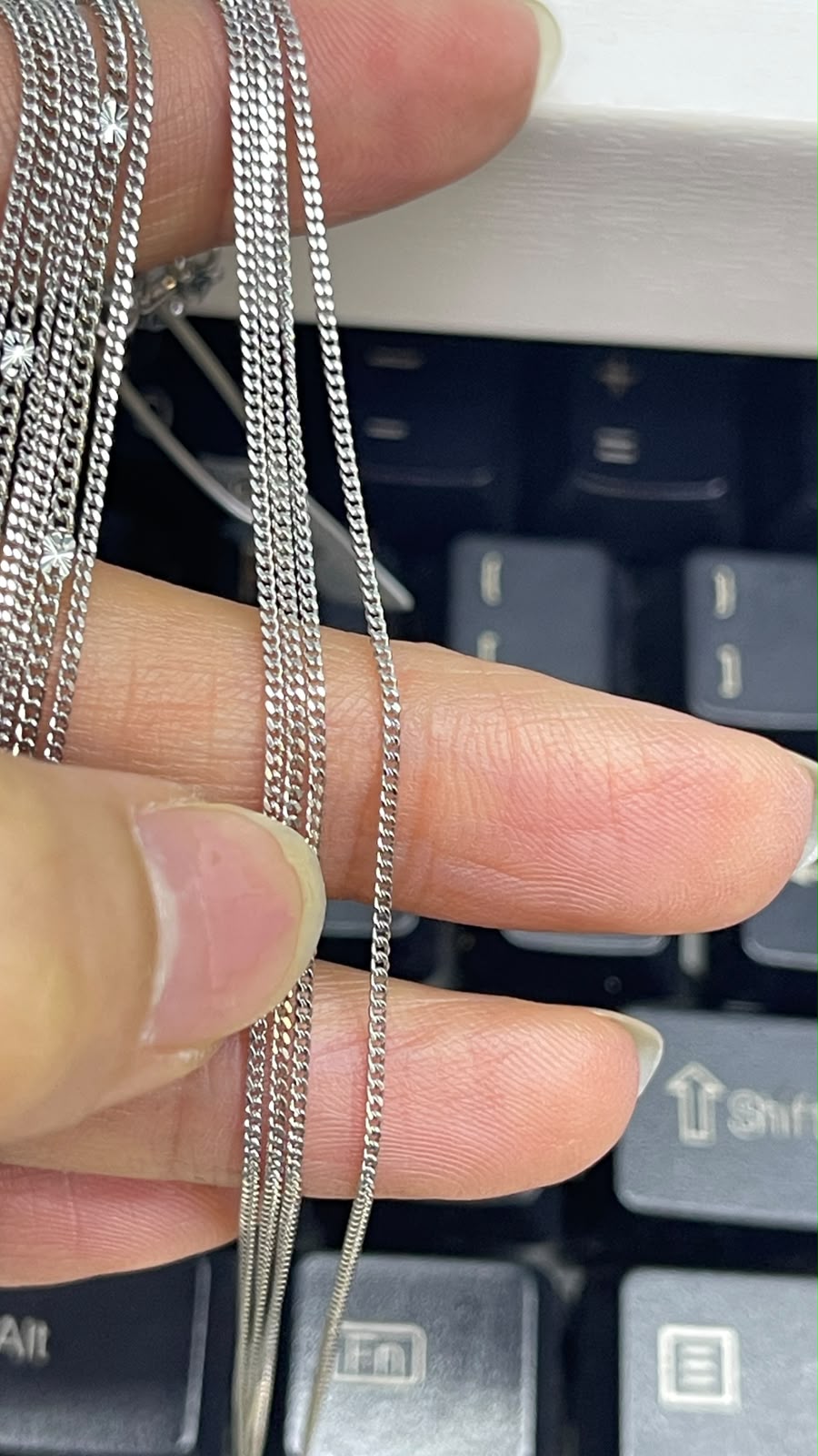 S925-側身純銀銀鏈