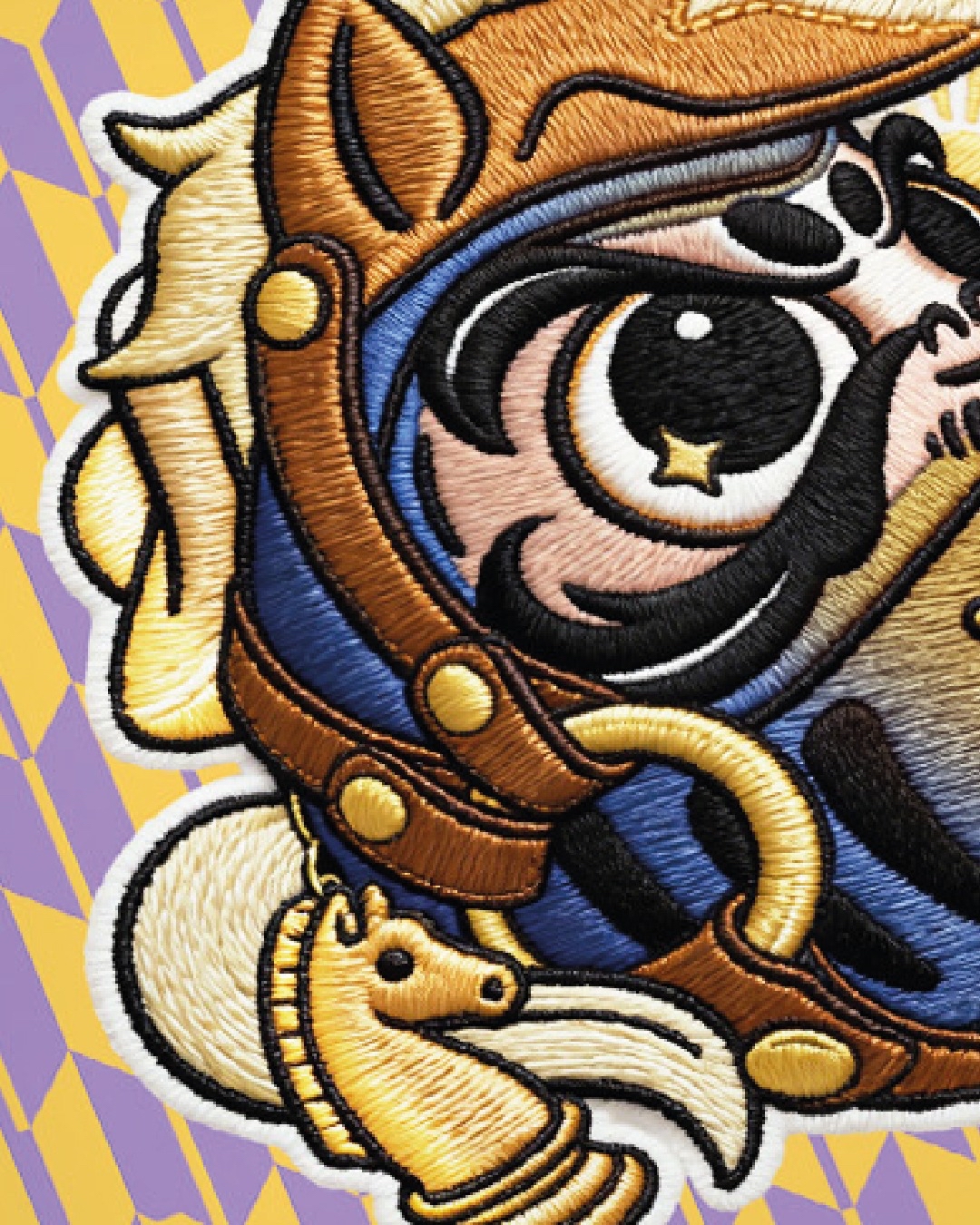 刺繡印花達摩開運利是封