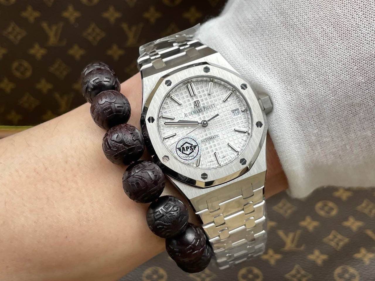 🚀爱彼15450 白 3120一体机 37mm💯