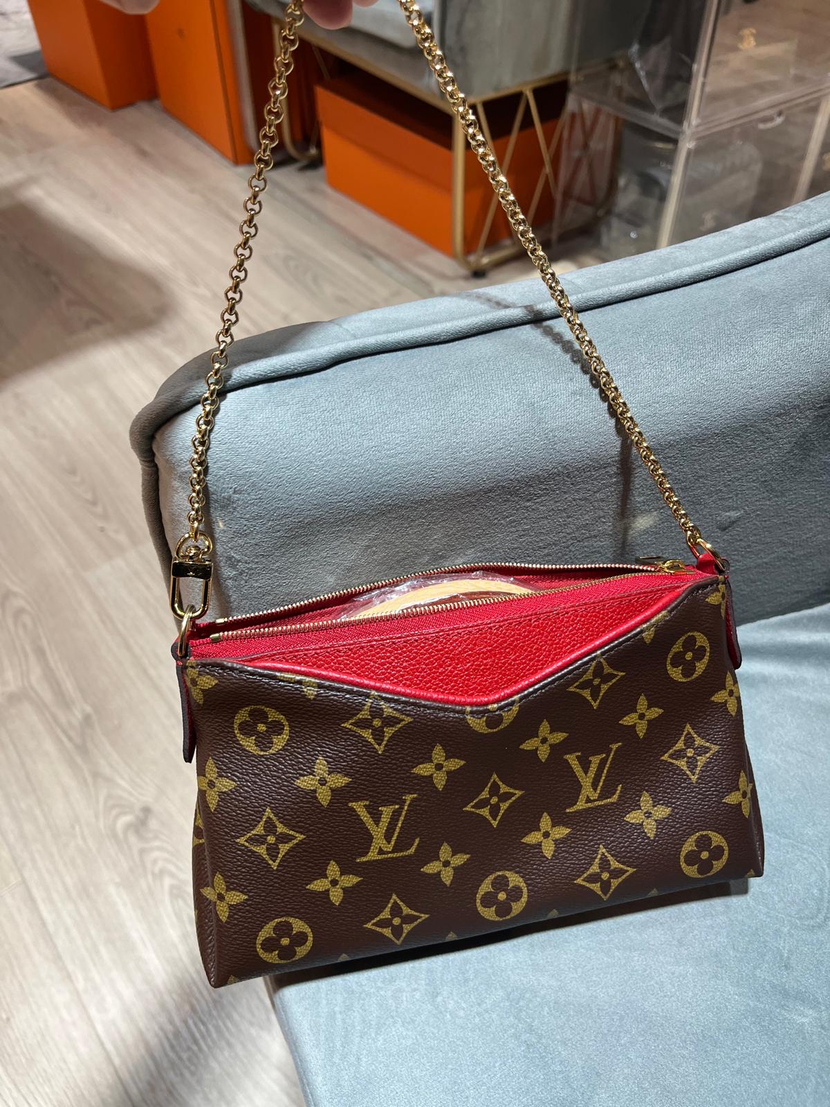 Lv Pallas Clutch 2way Bag M41638 100%Authentic, Unused 未使用品 ✅strap 斜揹長肩帶✅Dust bag 
