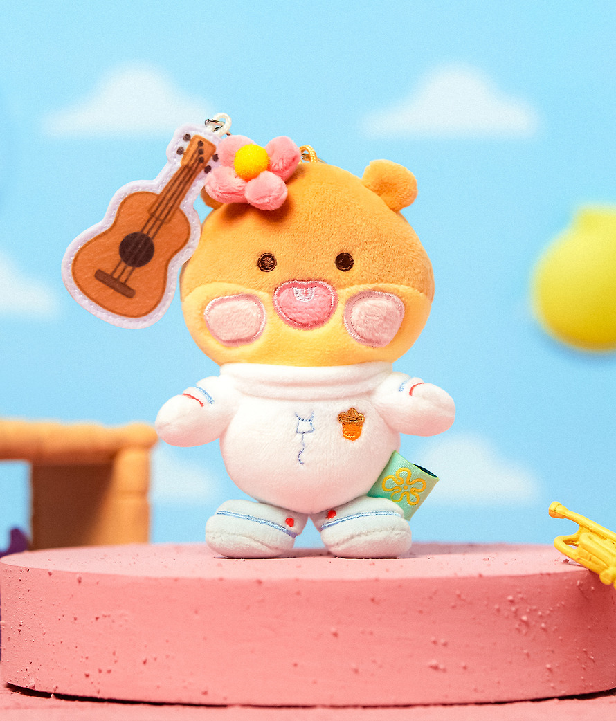 海綿寶寶 X Kakao Friends 公仔鎖匙扣