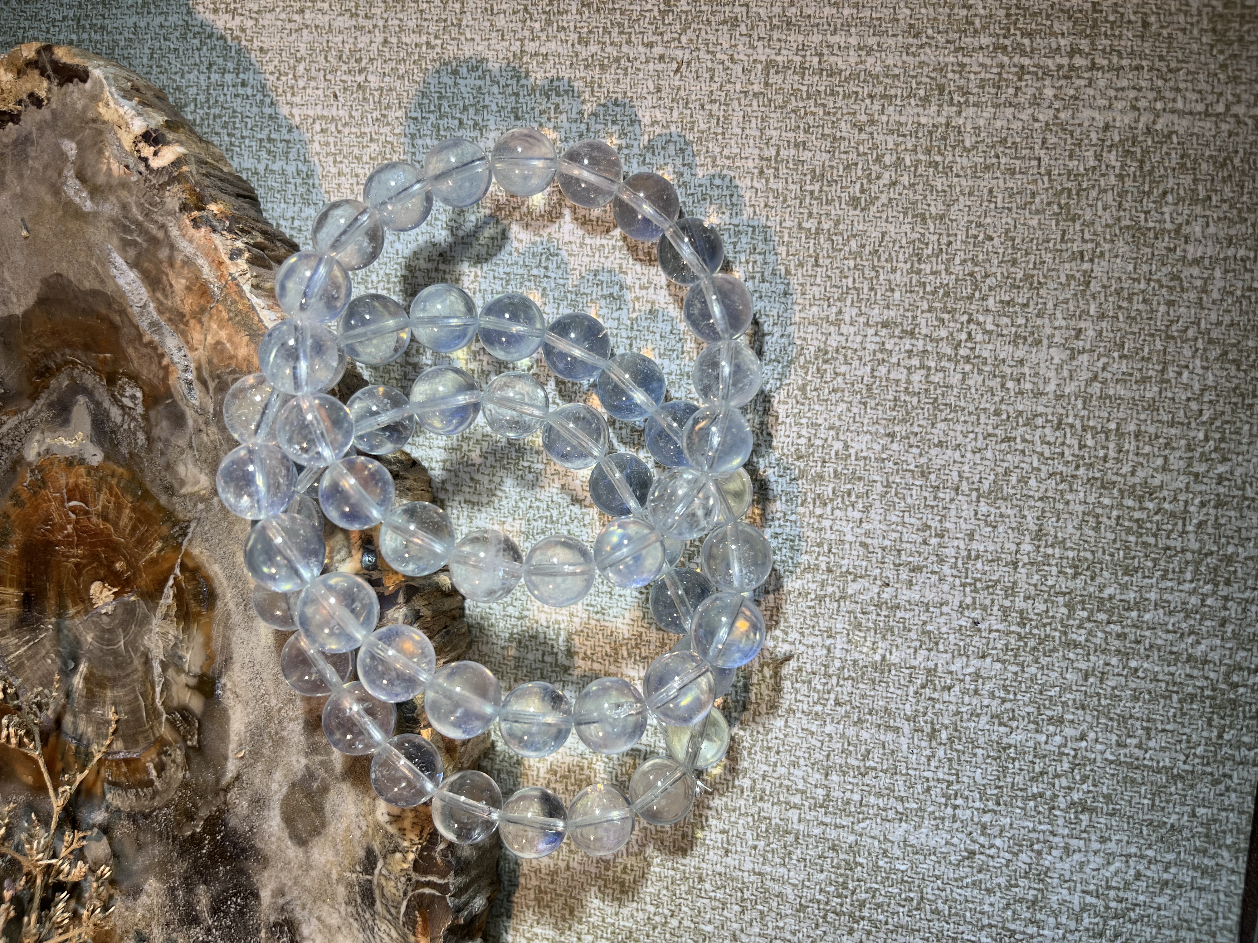 冰透綠海藍寶 10m+