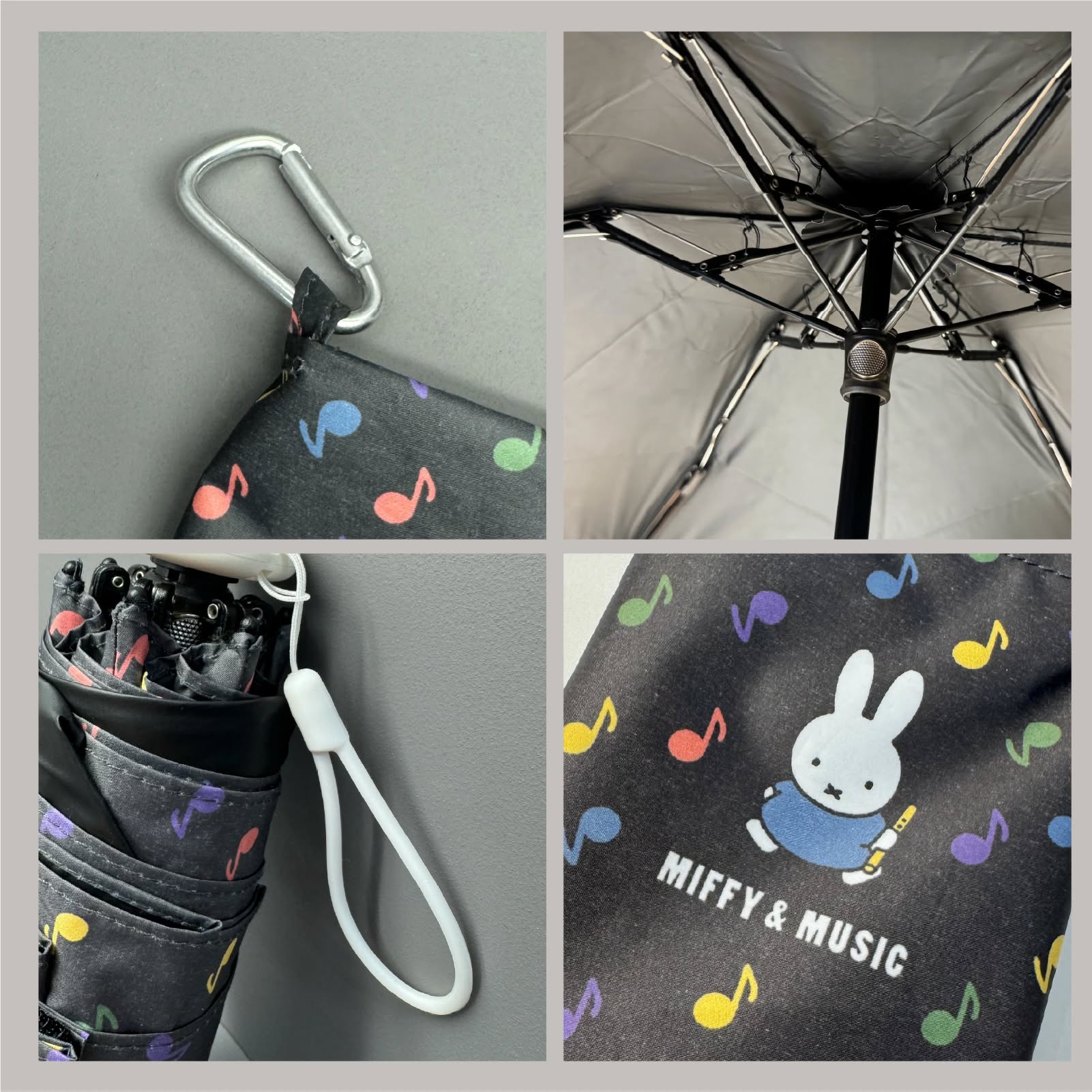 日本直送  Miffy 米菲一級遮光傘（防曬防雨）　"MIFFY & MUSIC" All-Weather Folding Umbrella 