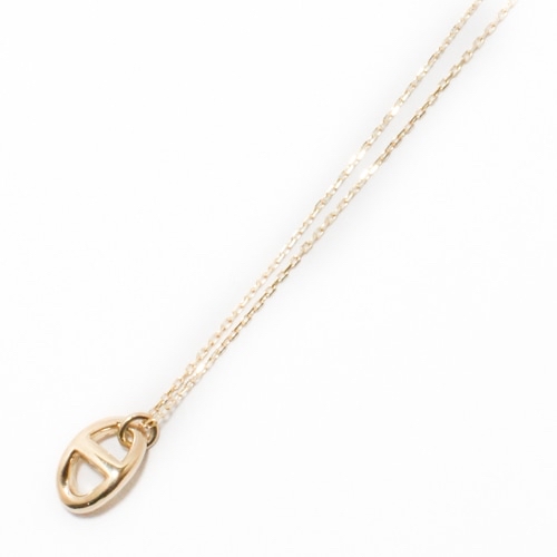 只按訂單生產~Atease H MARINA MINI NECKLACE K18 GOLD pre order/訂購