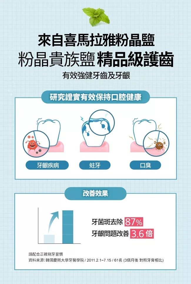 開市客 Costco - LG 竹鹽喜馬拉雅粉鹽牙膏160g 冰澈薄荷 1+1套裝 平行進口 (00289)