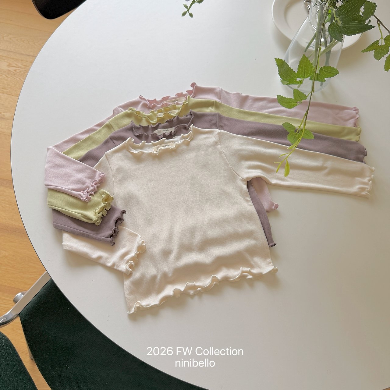 Ninibello | Soft Frill T-shirt 