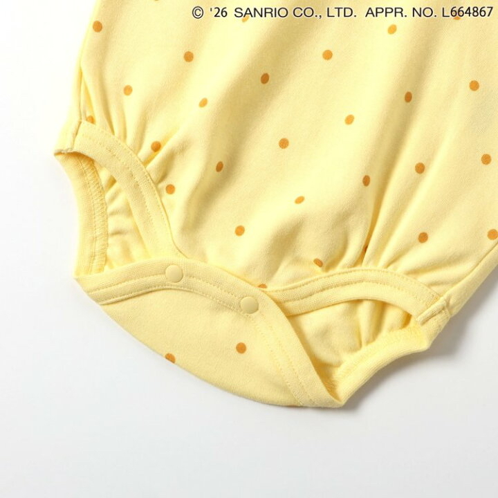 🇯🇵預訂 日本直送🇯🇵Apres les cours x Sanrio系列兩色愛心波點人物圍兜短袖包屁衣