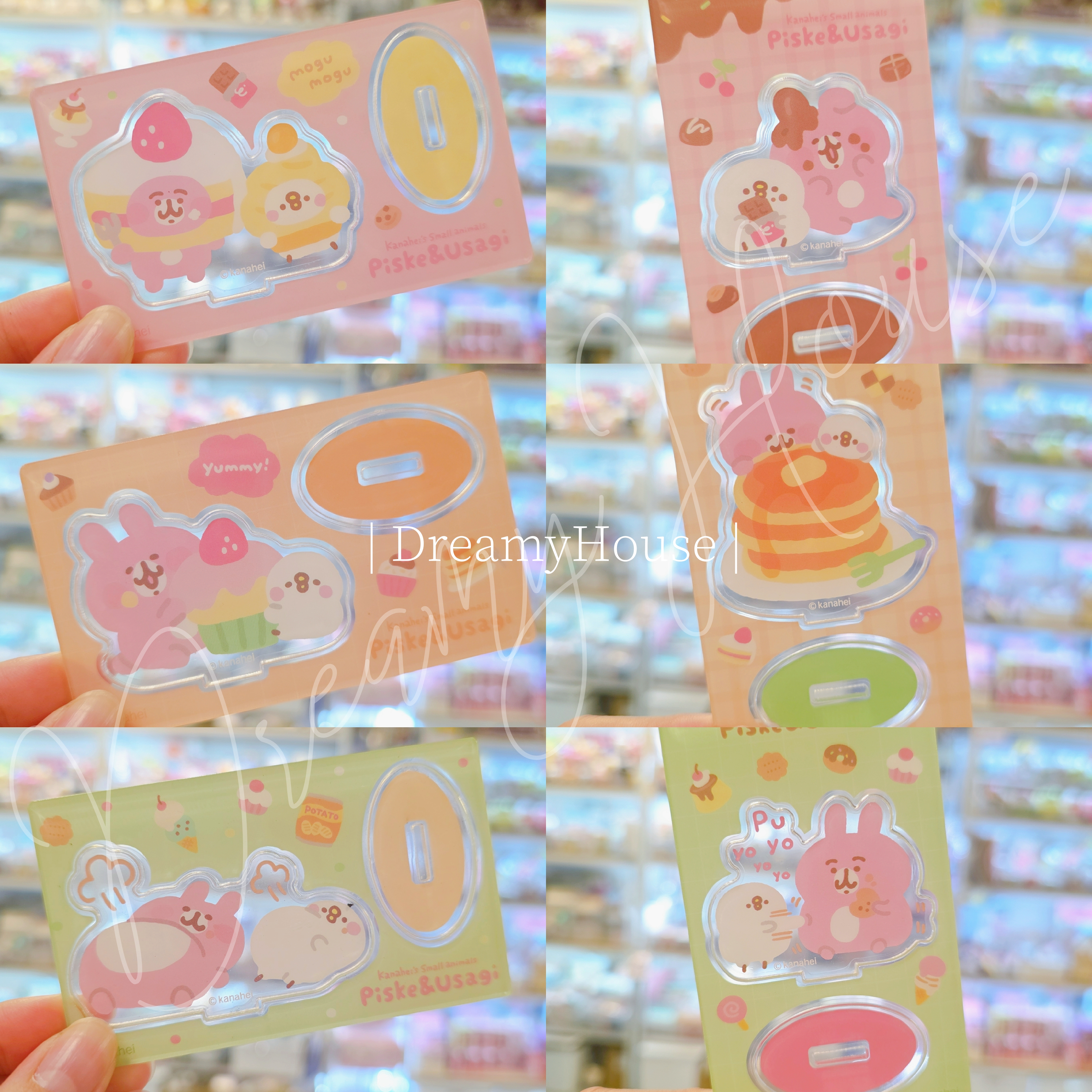 日本 kanahei 🍩Mogu Mogu Ti​​me🧁 盲抽立牌 (簡款)