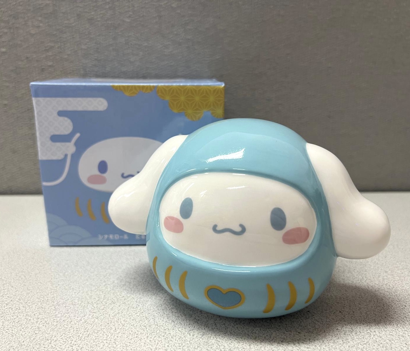 🎌日本直送🎌玉桂狗 達摩造型錢罌