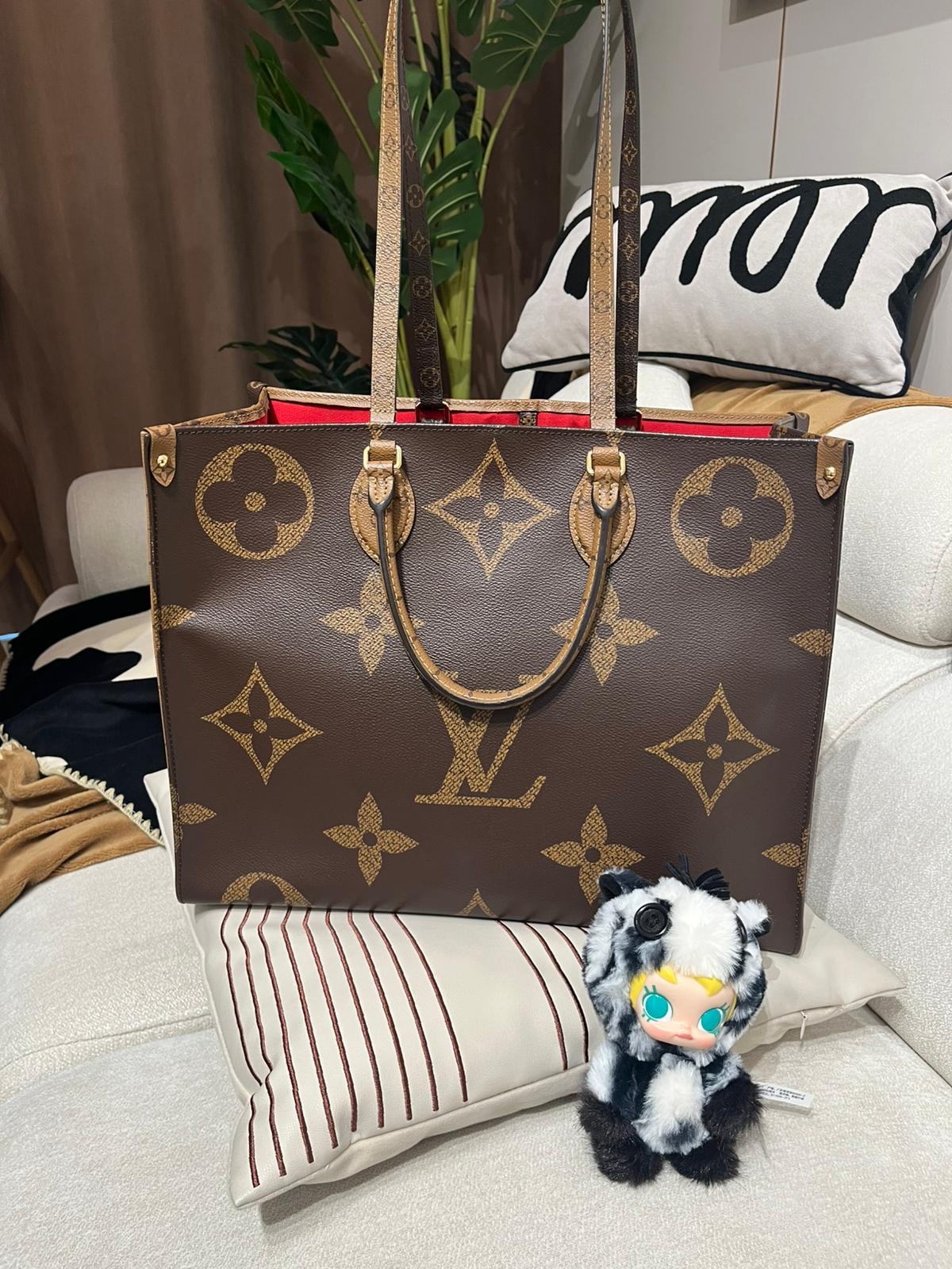 Lv on the go gm 100%Authentic,95%new ✅dust bag✅收據副本