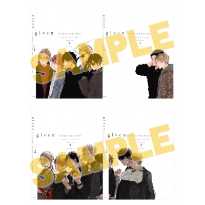 Given原畫集發行記念 原作周邊系列第二彈