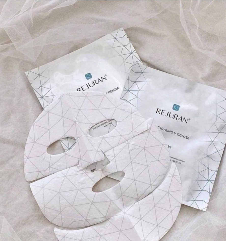 韓國REJURAN PERFECT V TIGHTER 煥顏完美 V 緊緻塑形面膜 一盒4片