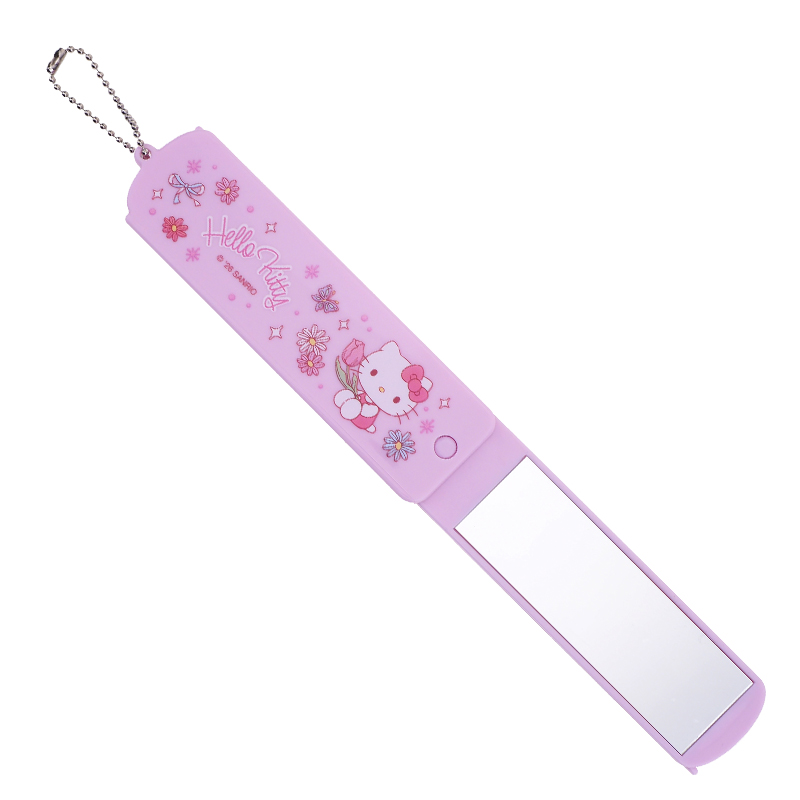 Hello Kitty Plastic Mirror & Comb Set 塑膠鏡梳套裝
