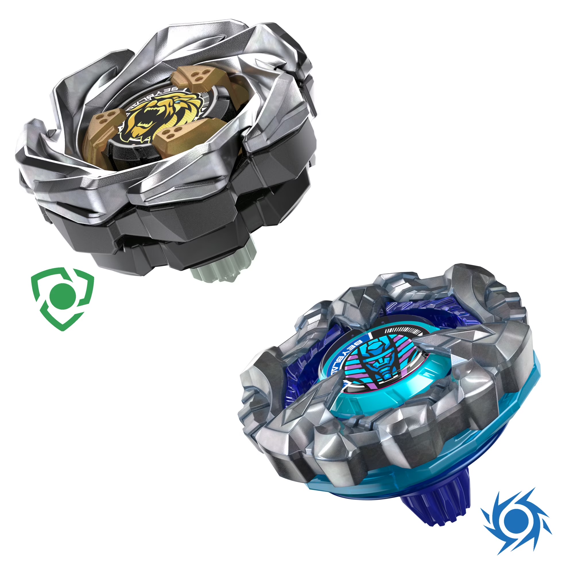 【攻防一體】爆旋陀螺 X 人面獅身 + 雄獅皇冠 Beyblade X Cowl Sphinx 1-80GF & Crest Leon 7-60GN Dual Pack Set  - 爆發進攻/極限防禦