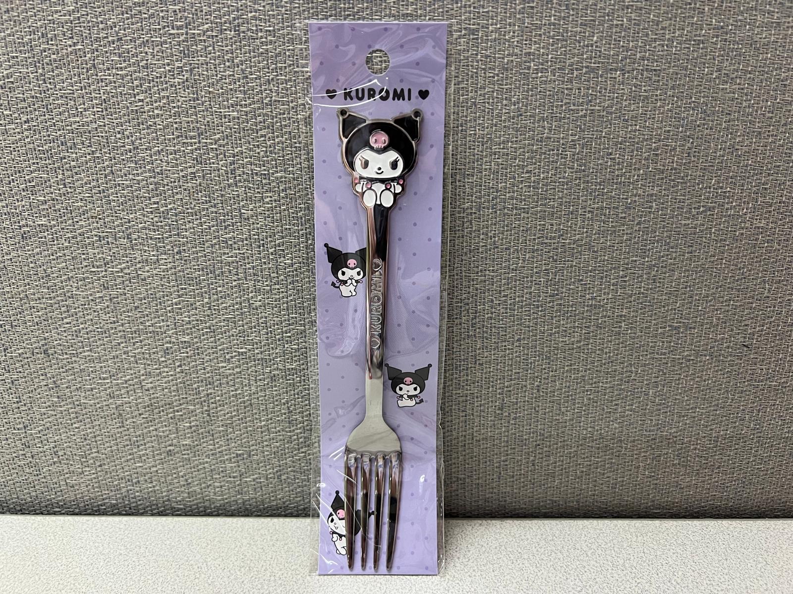 🎌日本直送🎌Kuromi 不鏽鋼 餐具系列