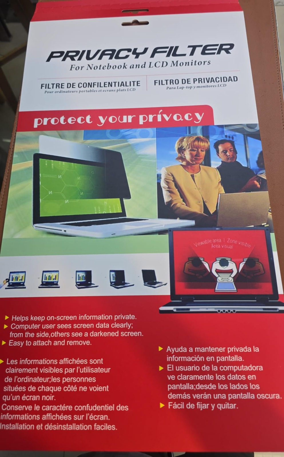 31.5" Privacy Filter 31.5W9 (698*392mm)