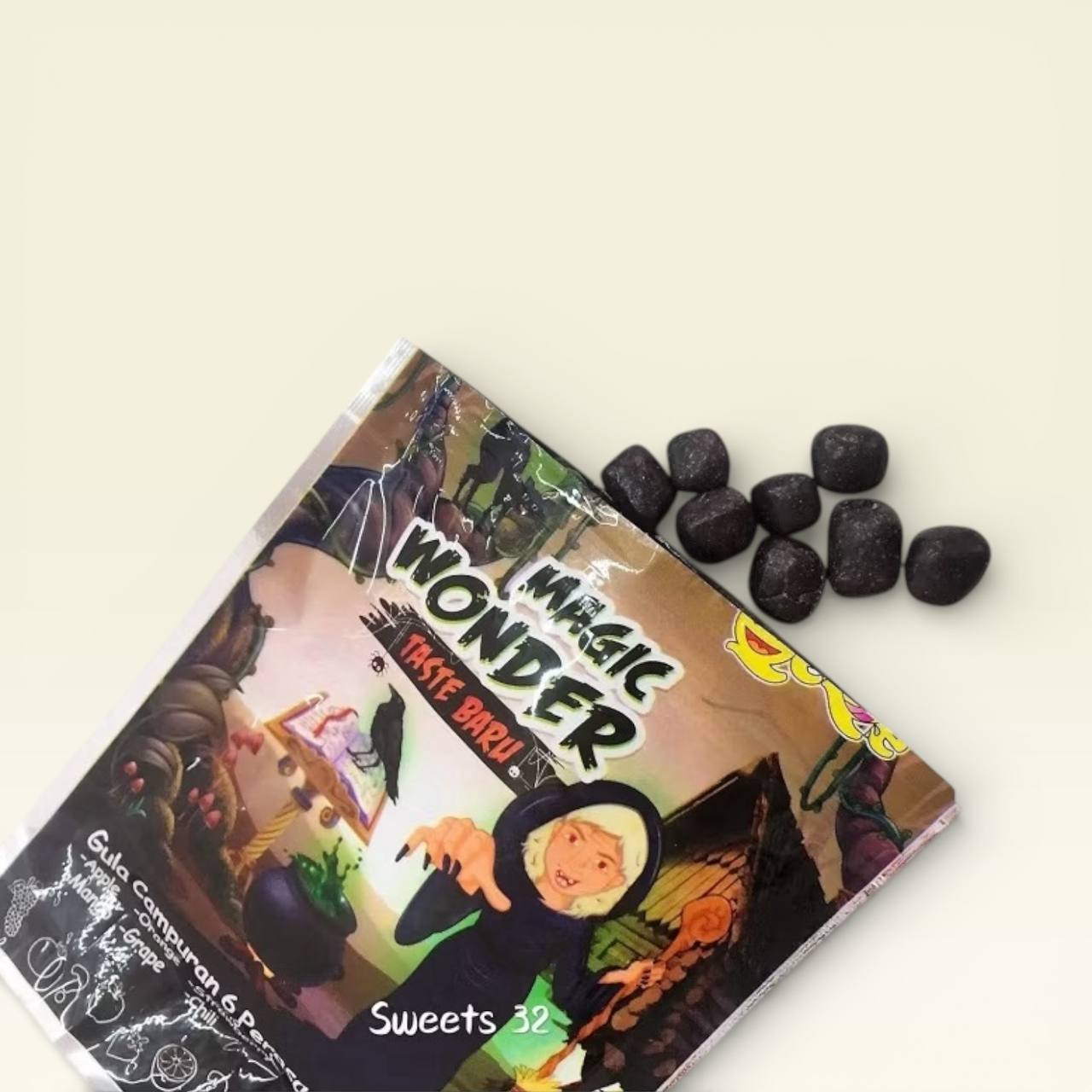 QEQE Magic Wonder 6flavours 20pcs Candy