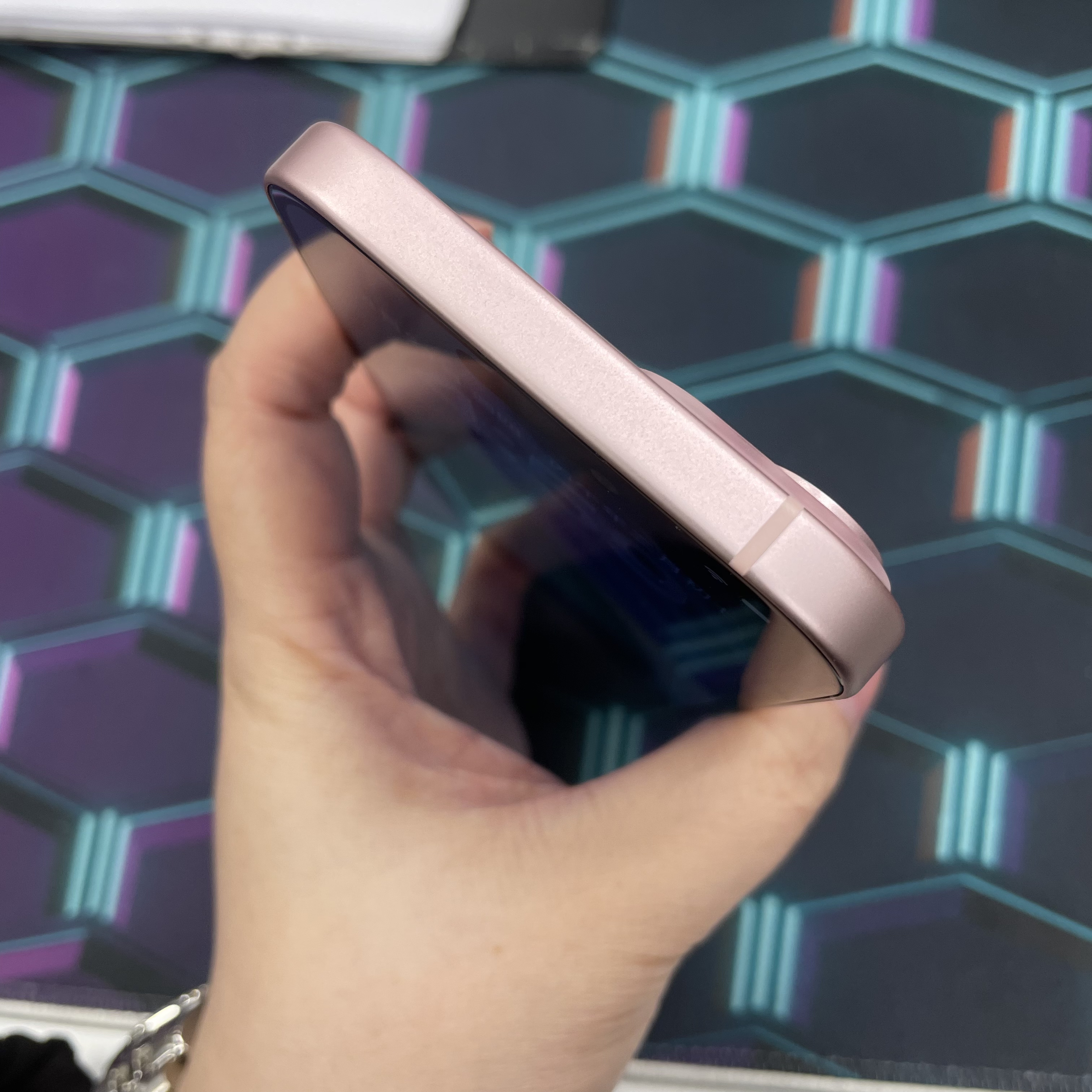 *6255 15 完美機 256GB 電100 粉色 pink