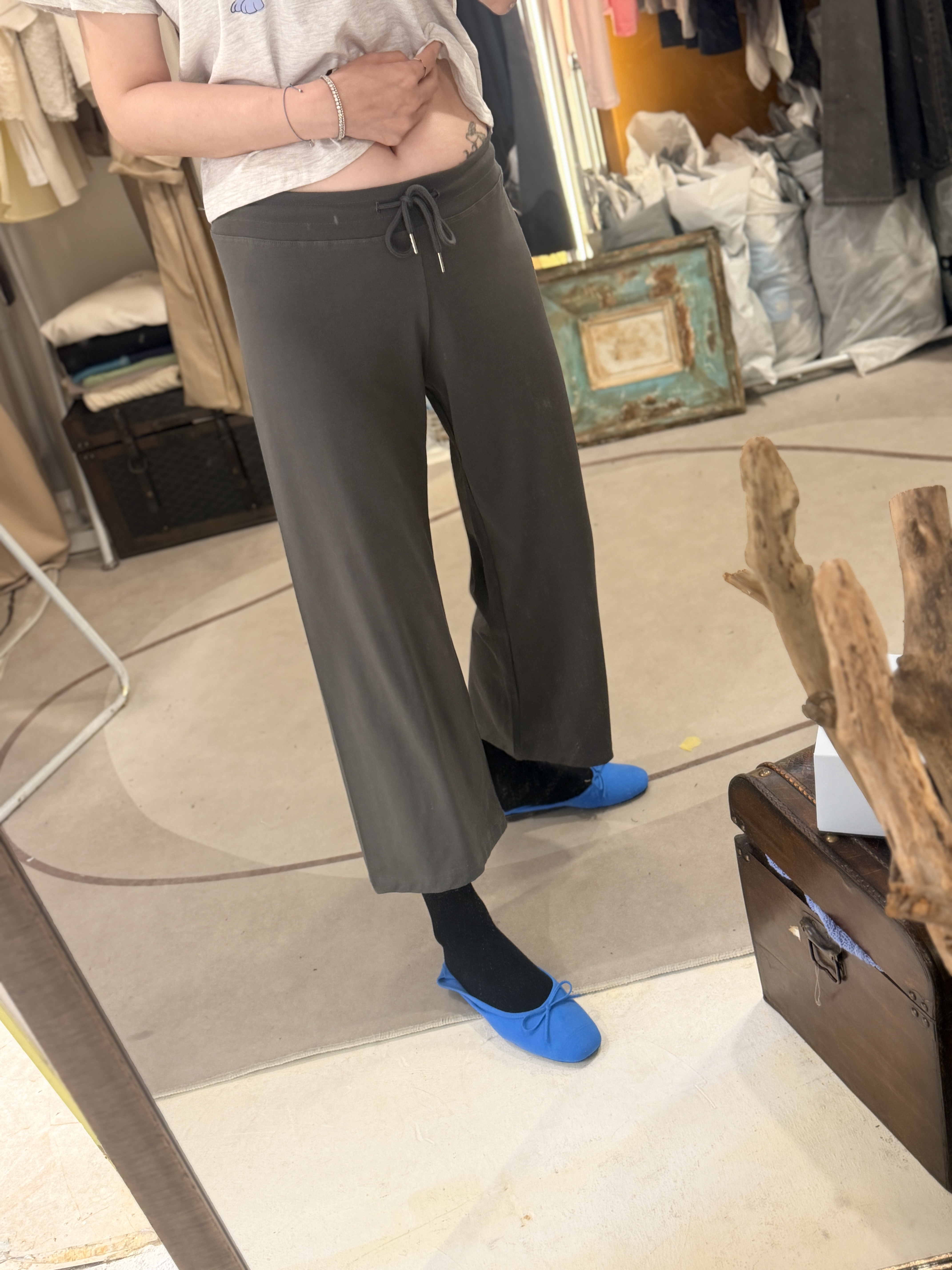 Soft cotton casual pants 