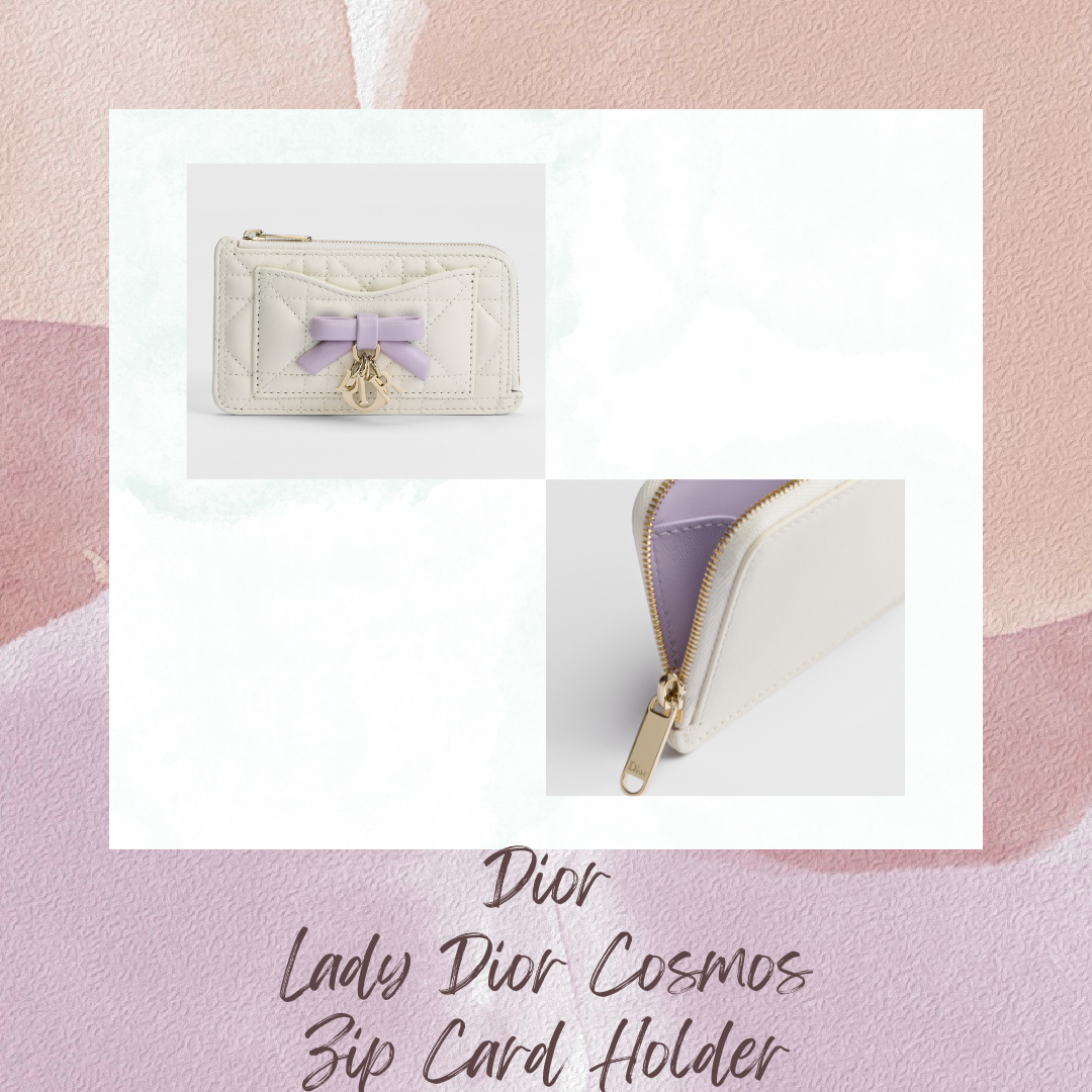 日本限定 Lady Dior Cosmos Zip Card Holder (S2610OUQC_M38E)