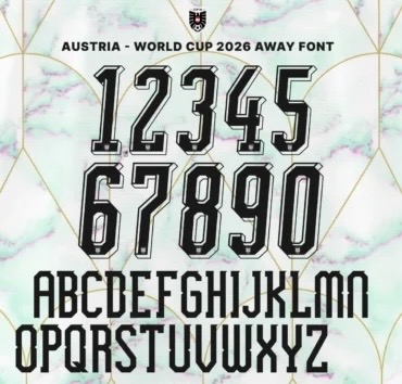 2026世界盃 奧地利 作客 印字